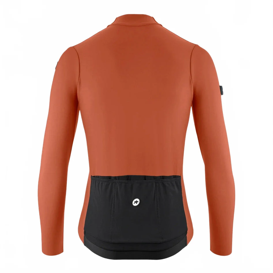 ASSOS Mille GT Spring Fall Long Sleeve Jersey C2 - Rusty Brown - Image 4