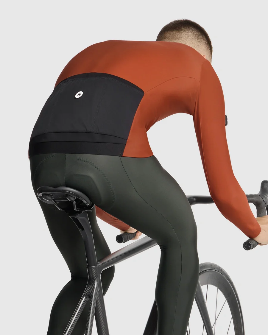 ASSOS Mille GT Spring Fall Long Sleeve Jersey C2 - Rusty Brown - Image 8