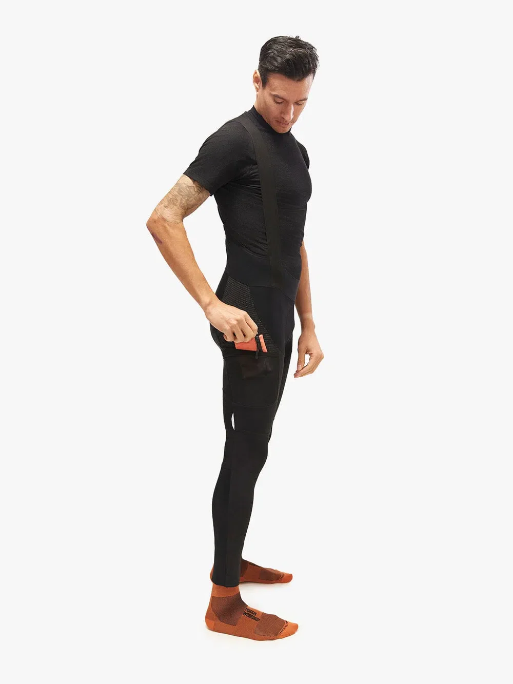 MISSION WORKSHOP Pro Winter Bib - Black - Image 3