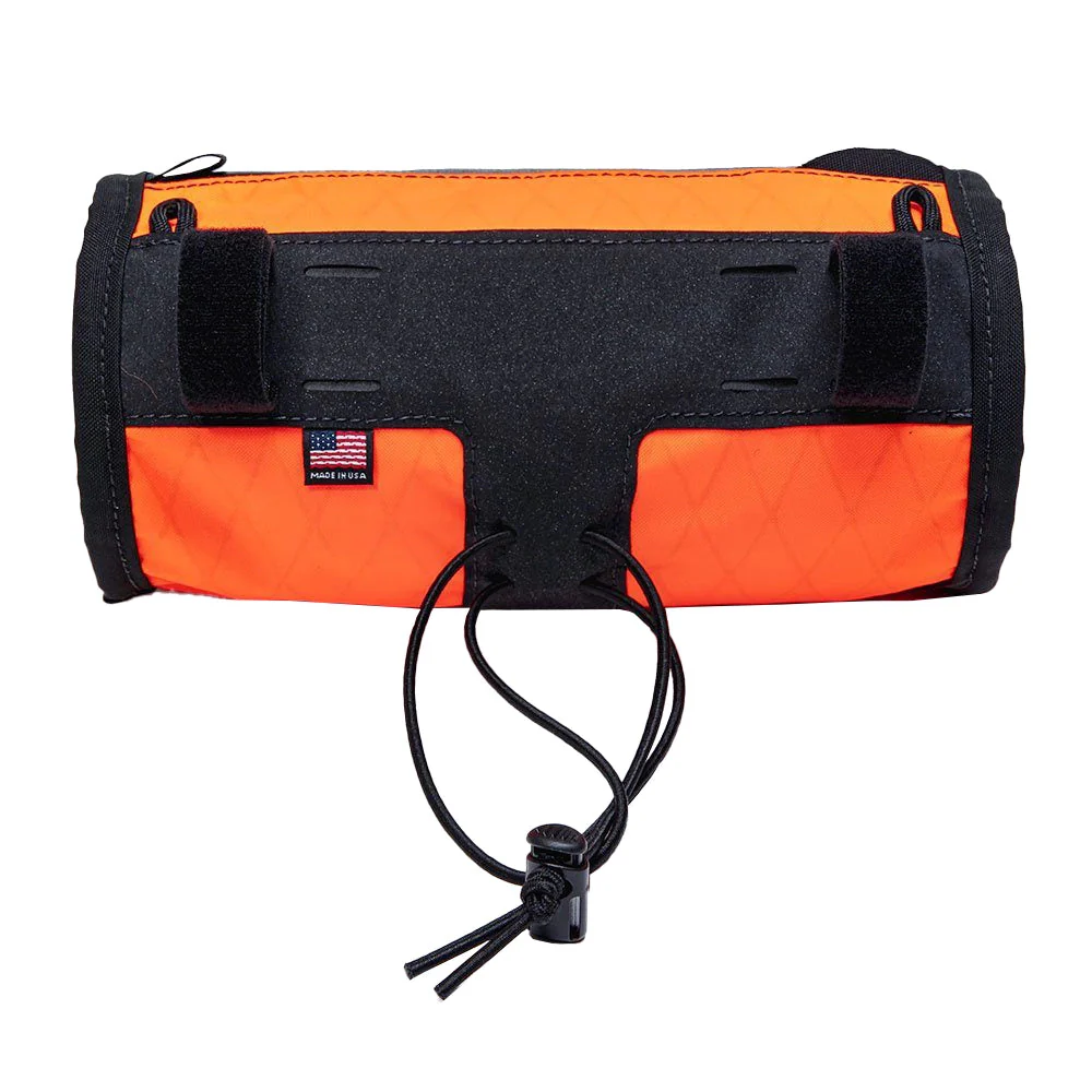MISSION WORKSHOP Toro Grande Handlebar Bag - Bright Orange - Image 3