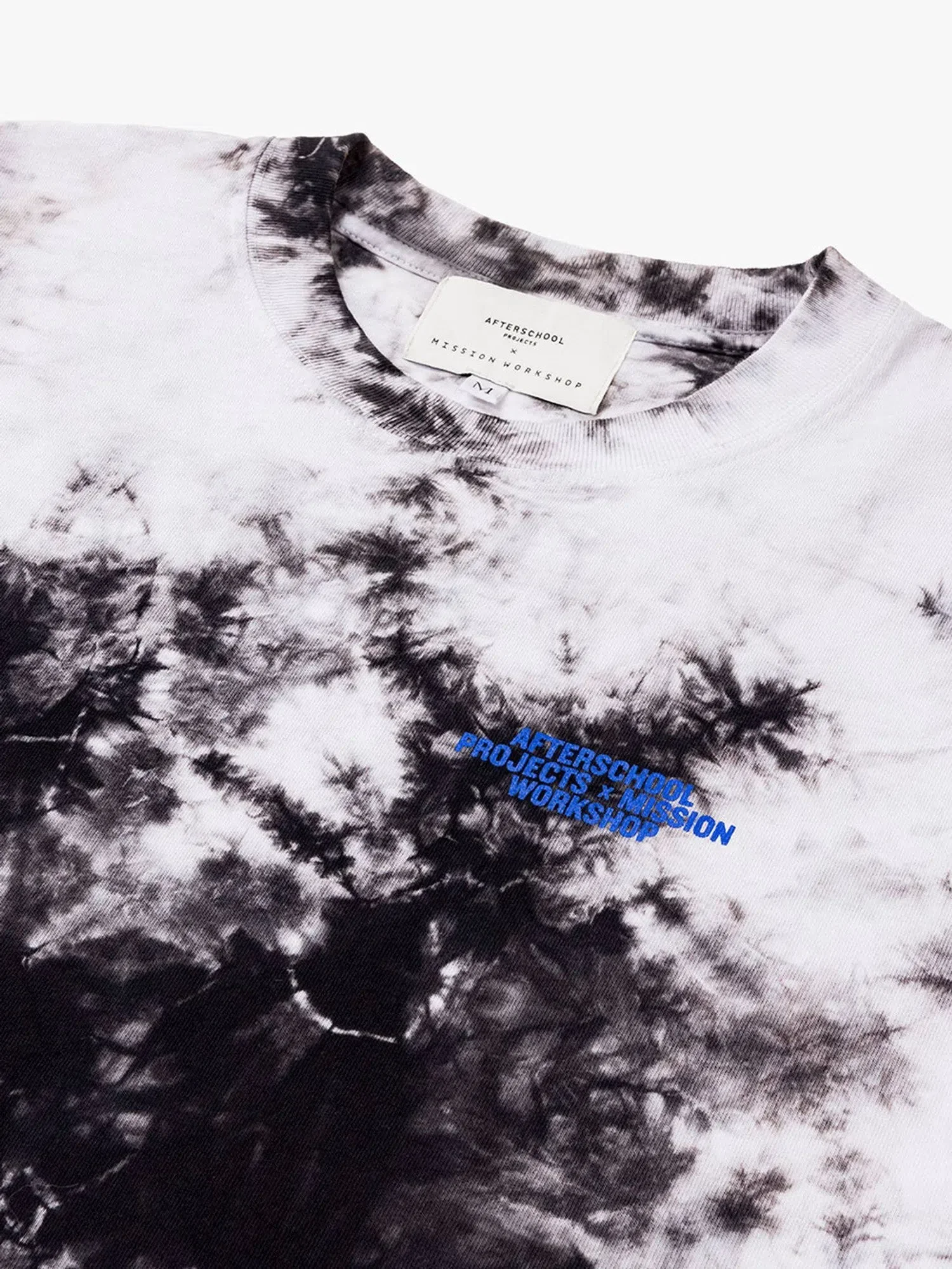 MISSION WORKSHOP MW X ASP LS Hand Dyed Tee - Black - Image 3