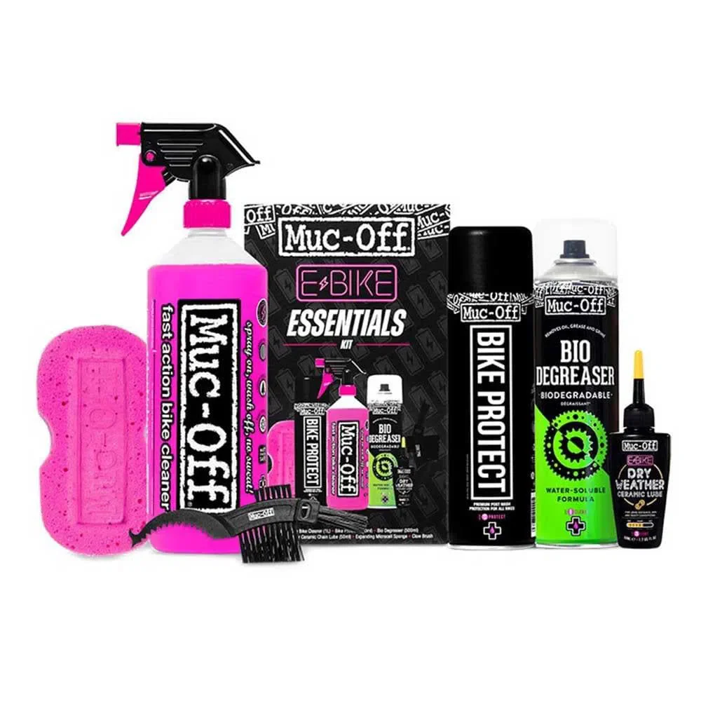 MUC OFF Ebike Essentials Kit Clean - Protect/Lube