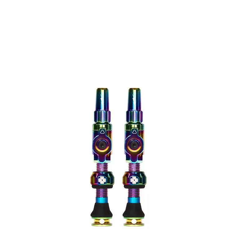 MUC OFF Tubeless Valves Big Bore Lite - Iridescent