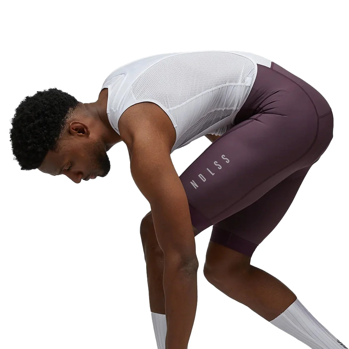 NDLSS Fast Bib Shorts - Plum - Image 5