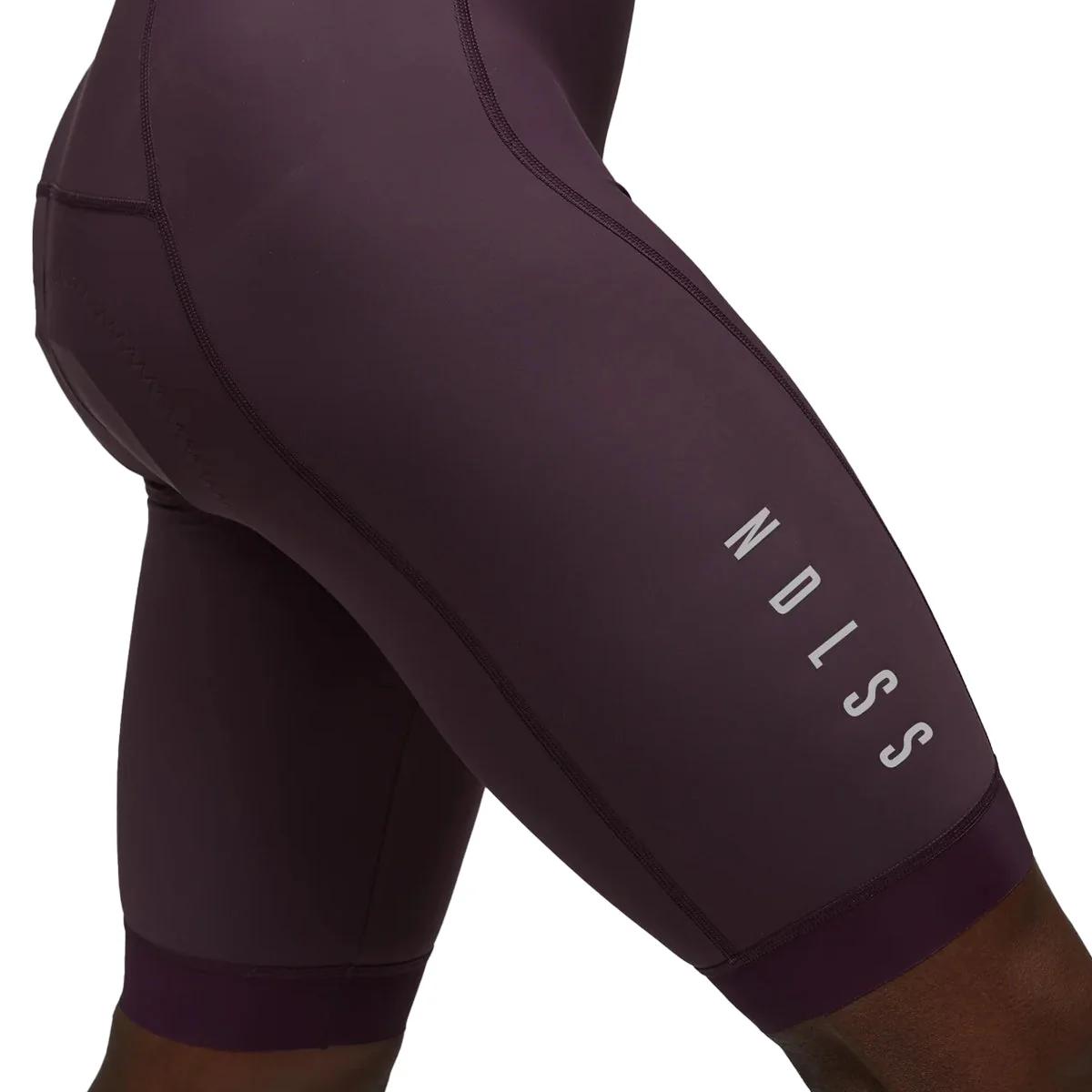 NDLSS Fast Bib Shorts - Plum - Image 6