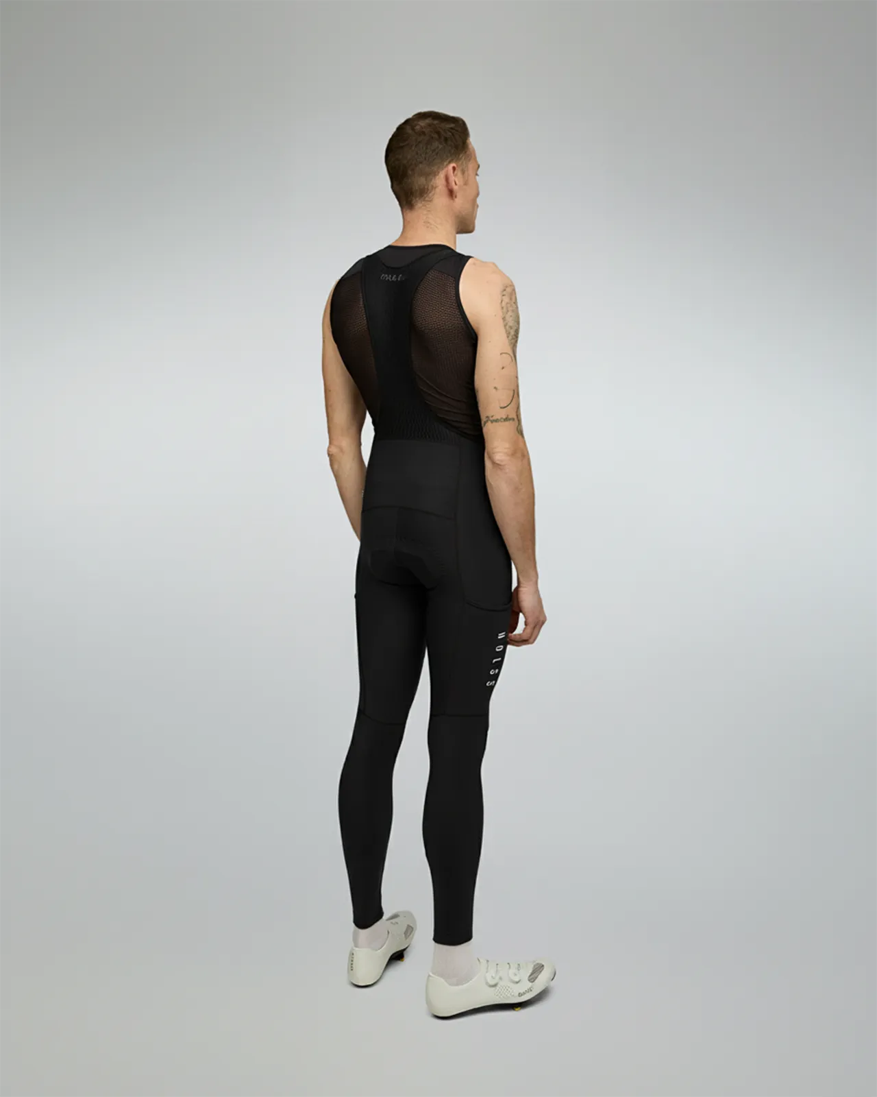 NDLSS Away Cargo Thermal Bib Tights - Black - Image 3
