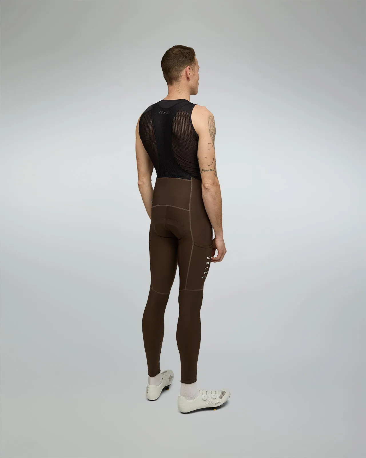 NDLSS Away Cargo Thermal Bib Tights - Wood - Image 4