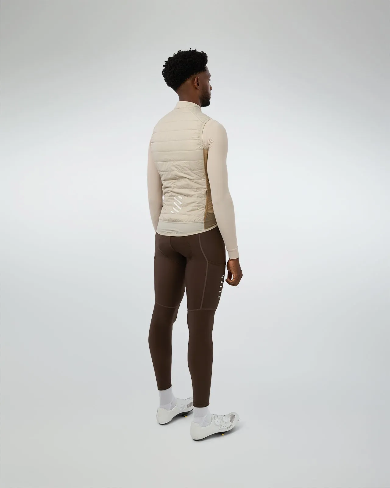 NDLSS Away Insulated Gilet - Off White - Image 6