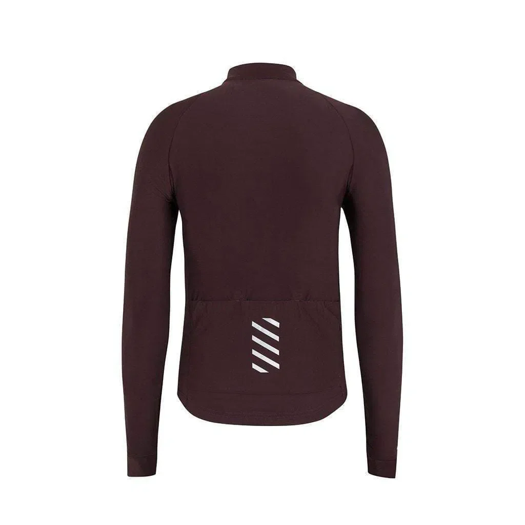 NDLSS Thermal Long Sleeve Jersey - Wine - Image 2