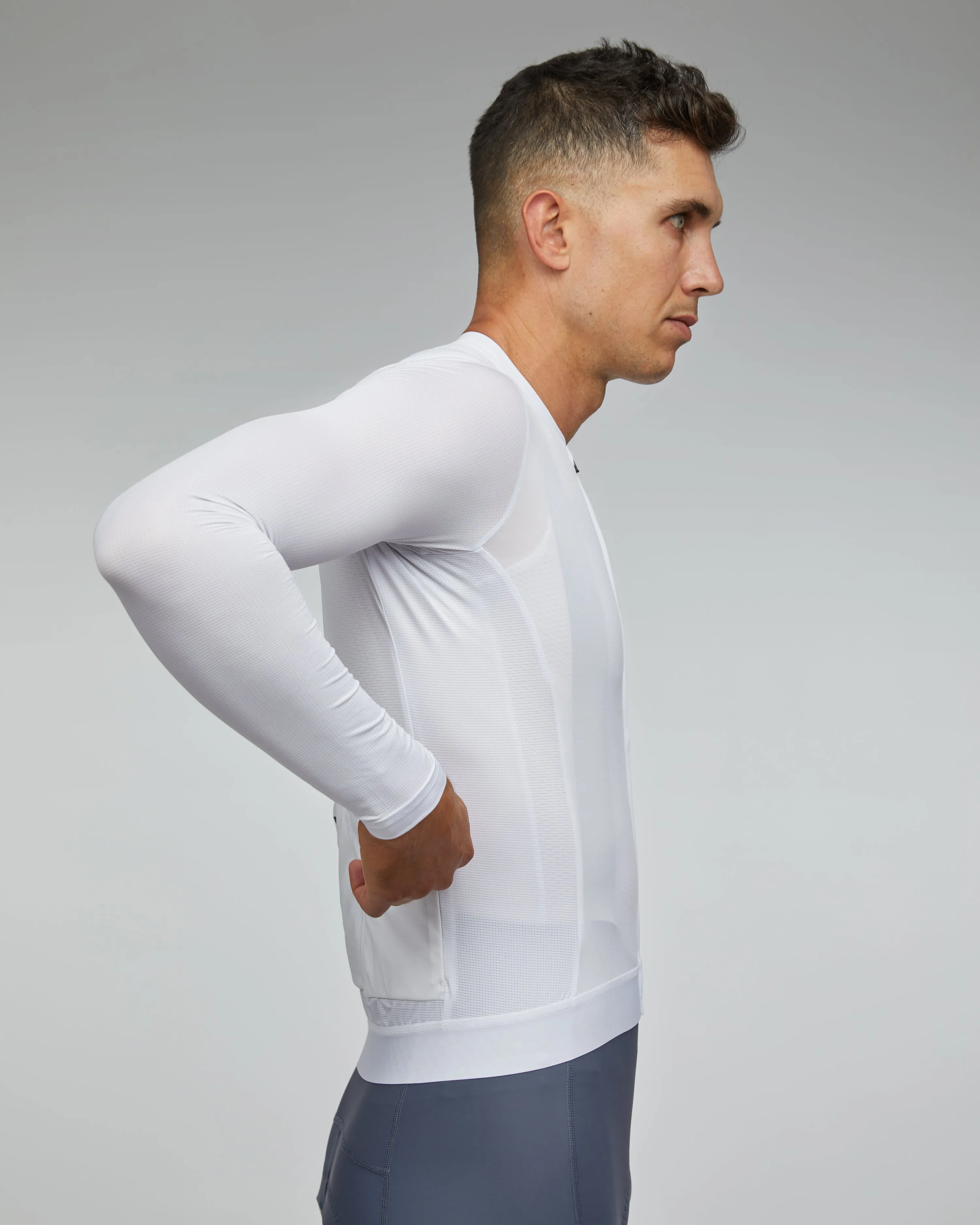 NDLSS Away Long Sleeve Jersey - White - Image 3