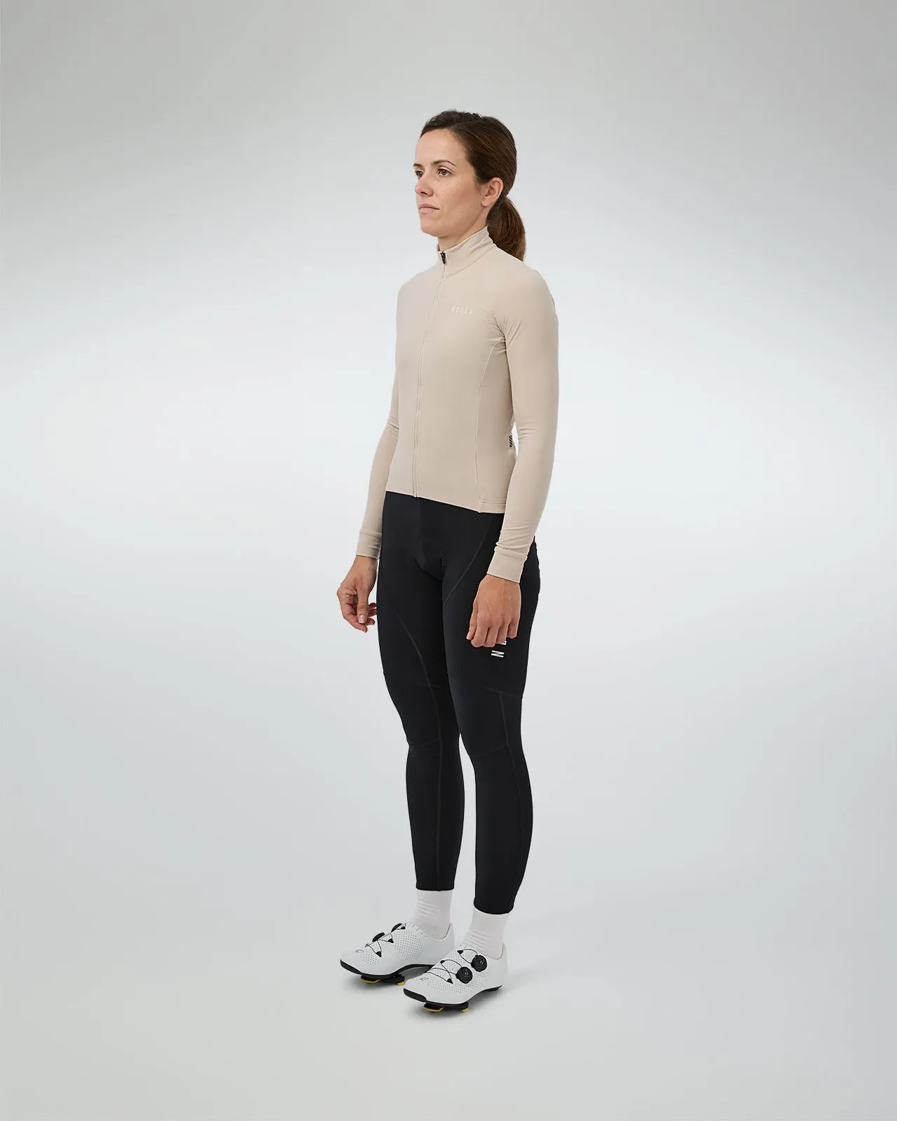 NDLSS Away Thermal Long Sleeve Jersey - Off White - Image 3