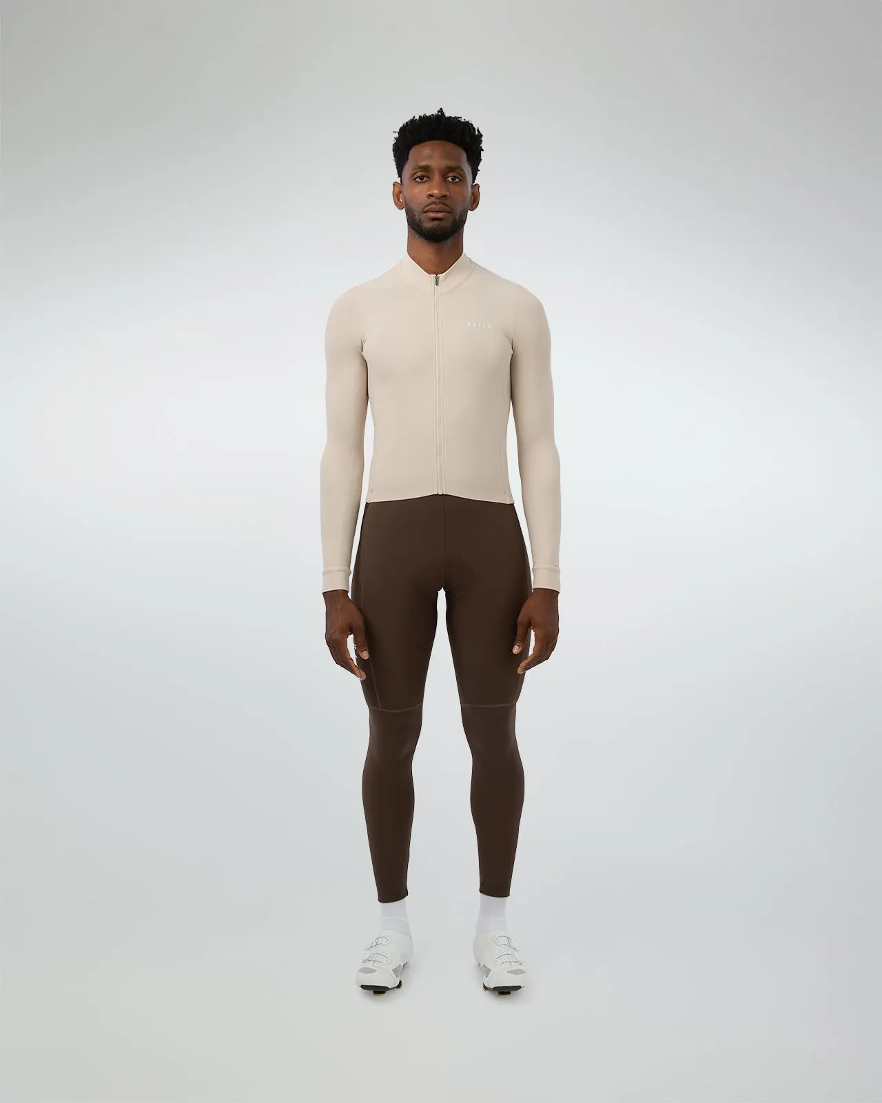 NDLSS Away Thermal Long Sleeve Jersey - Off White - Image 5