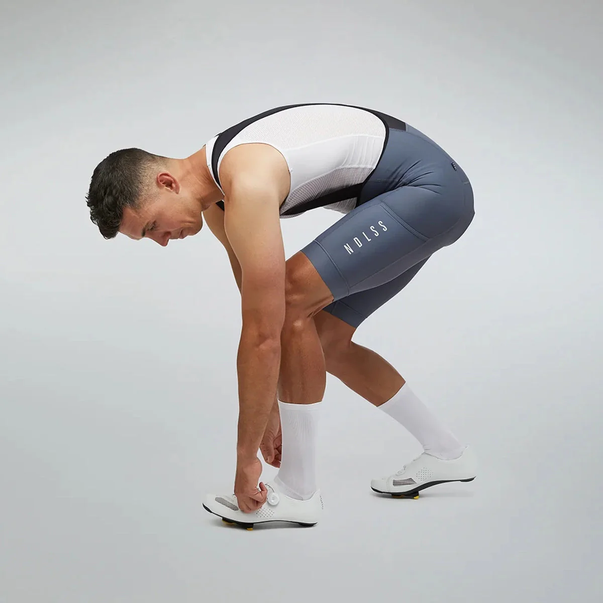 NDLSS Cargo Bib Shorts - Storm - Image 9