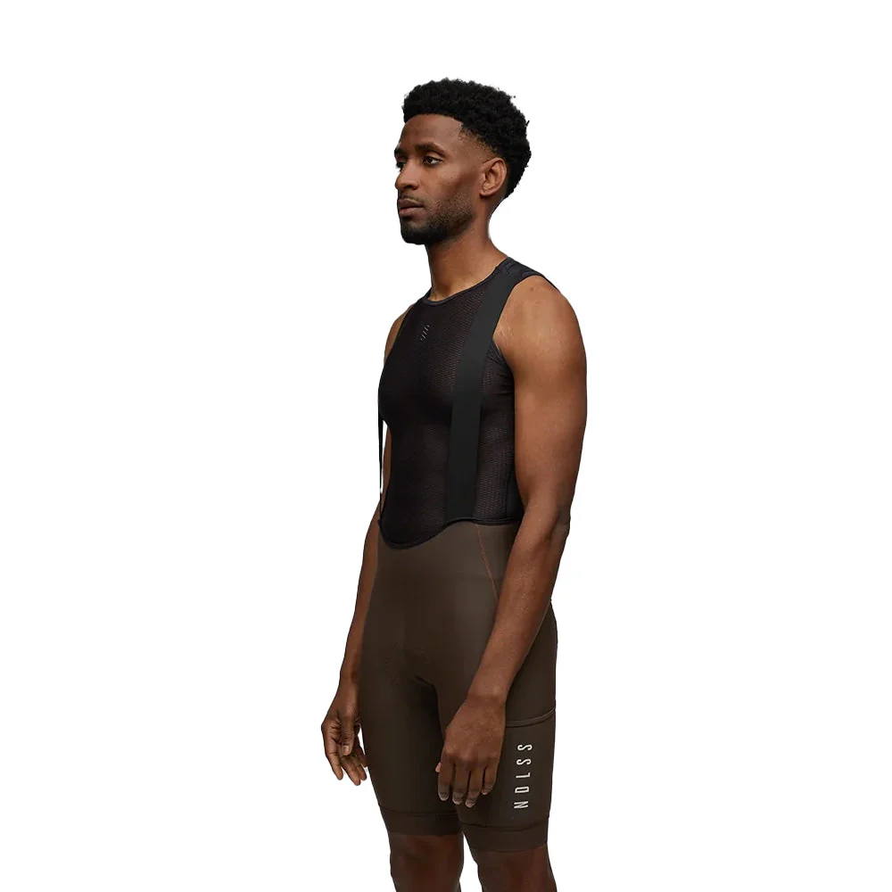 NDLSS Cargo Bib Shorts - Wood - Image 5
