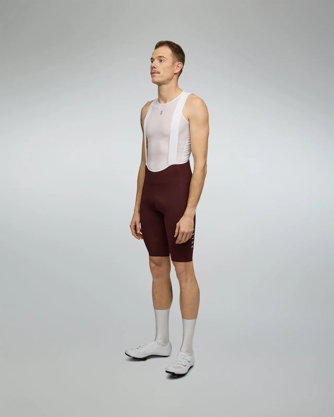 NDLSS Fast Bib Shorts 2.0 - Dark Red - Image 3