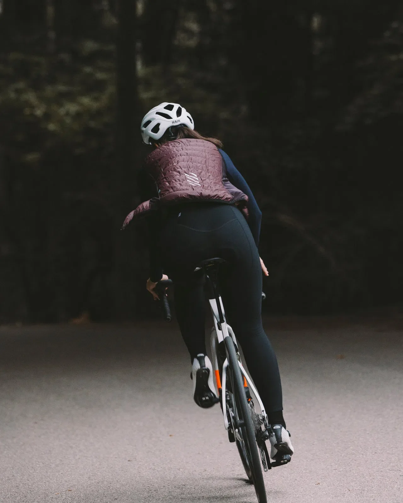 NDLSS Insulated Gilet - Dark Wine - Image 4