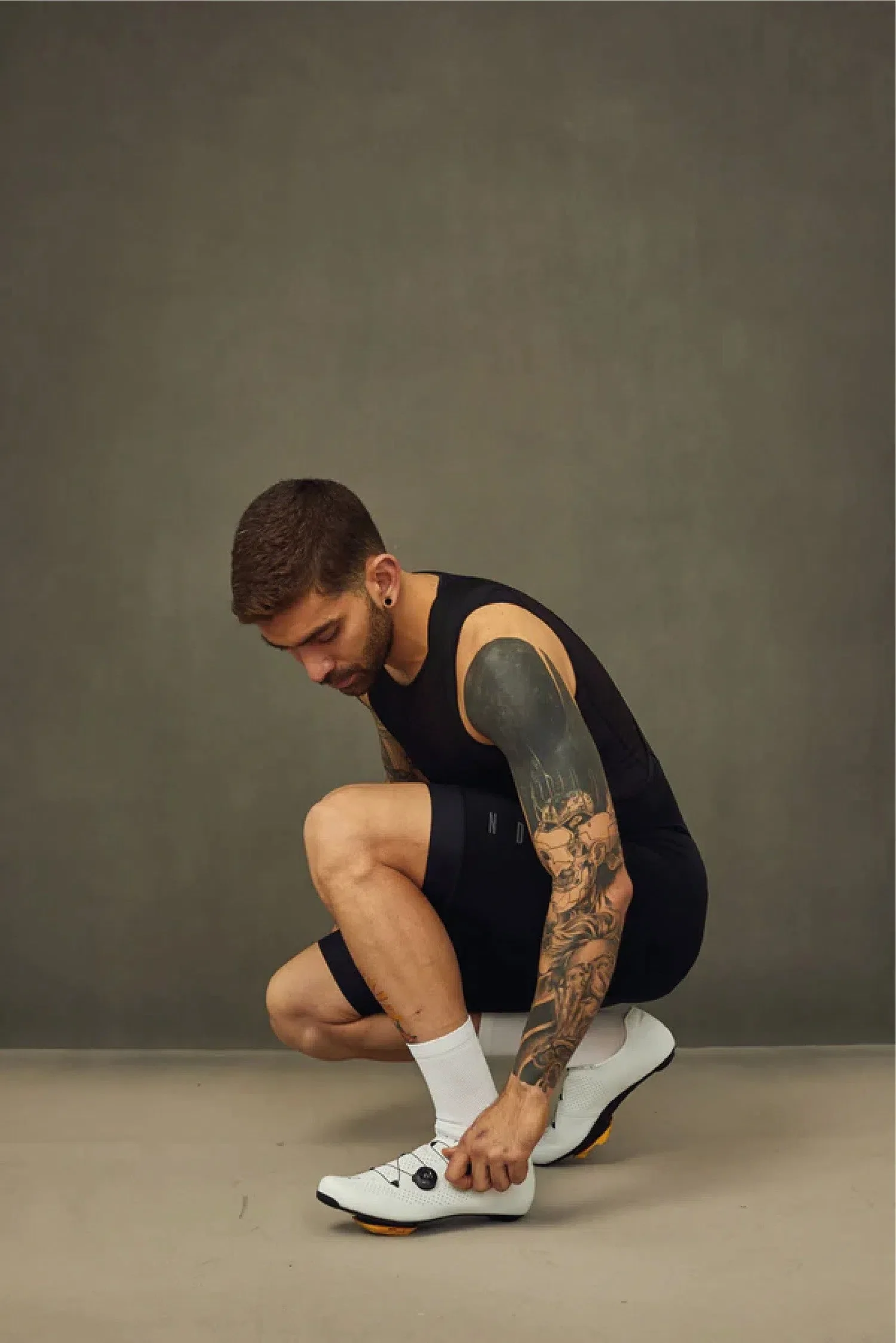 NDLSS Thermal Bib Shorts AW22 - Black - Image 4