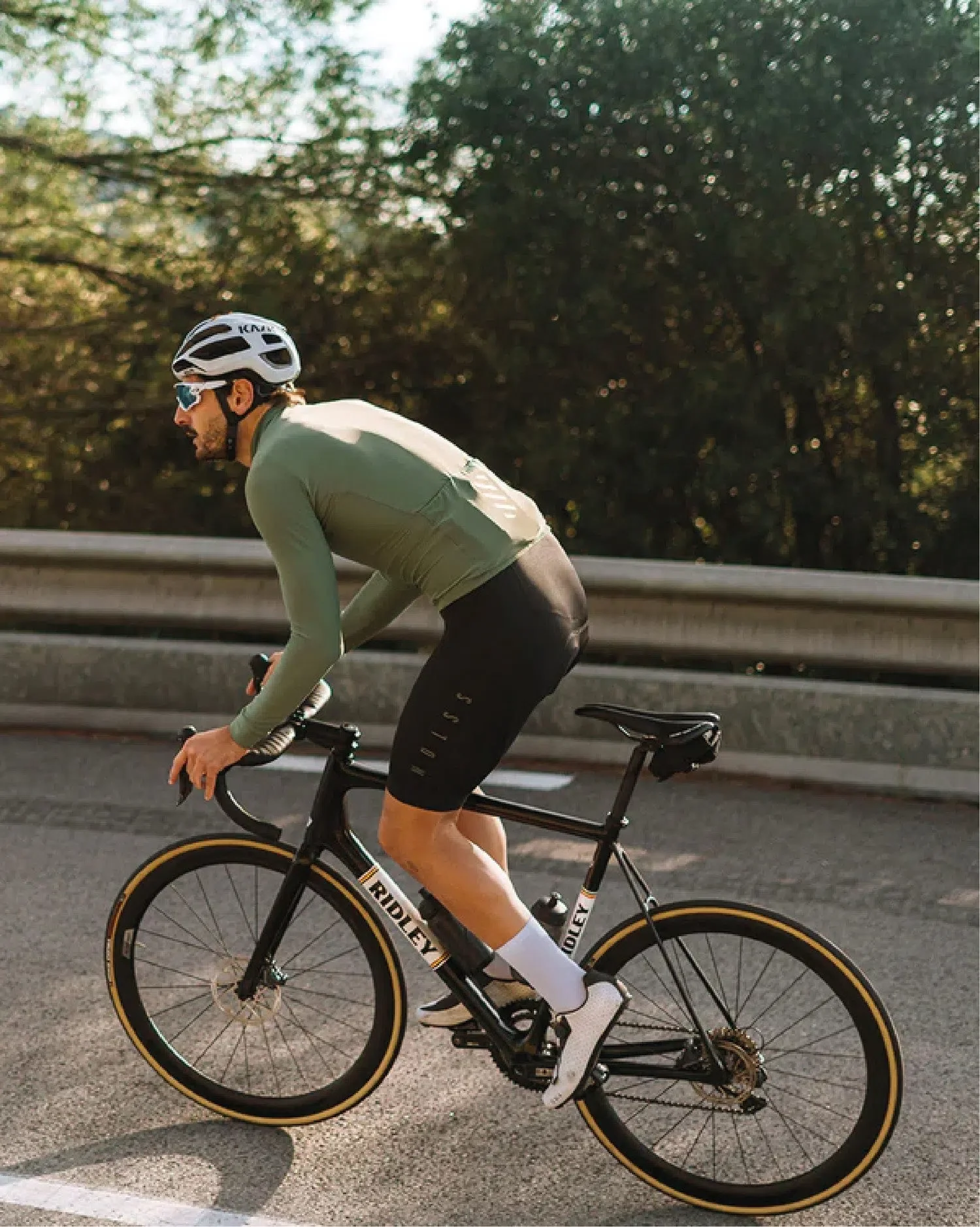 NDLSS Thermal Bib Shorts AW22 - Black - Image 5
