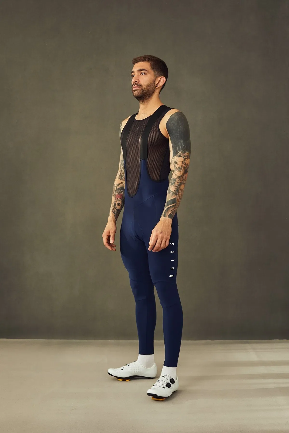 NDLSS Thermal Bib Tights - Navy - Image 3