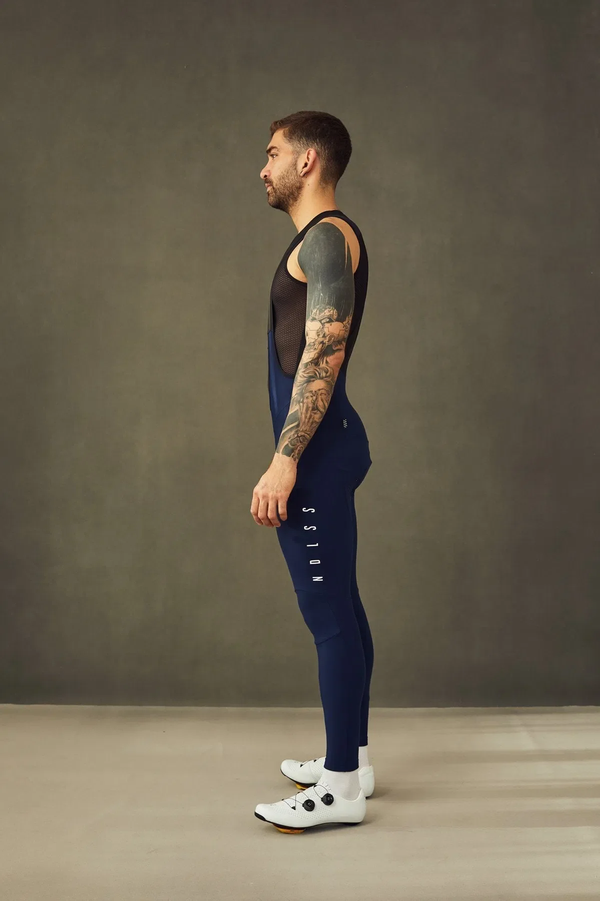 NDLSS Thermal Bib Tights - Navy - Image 4