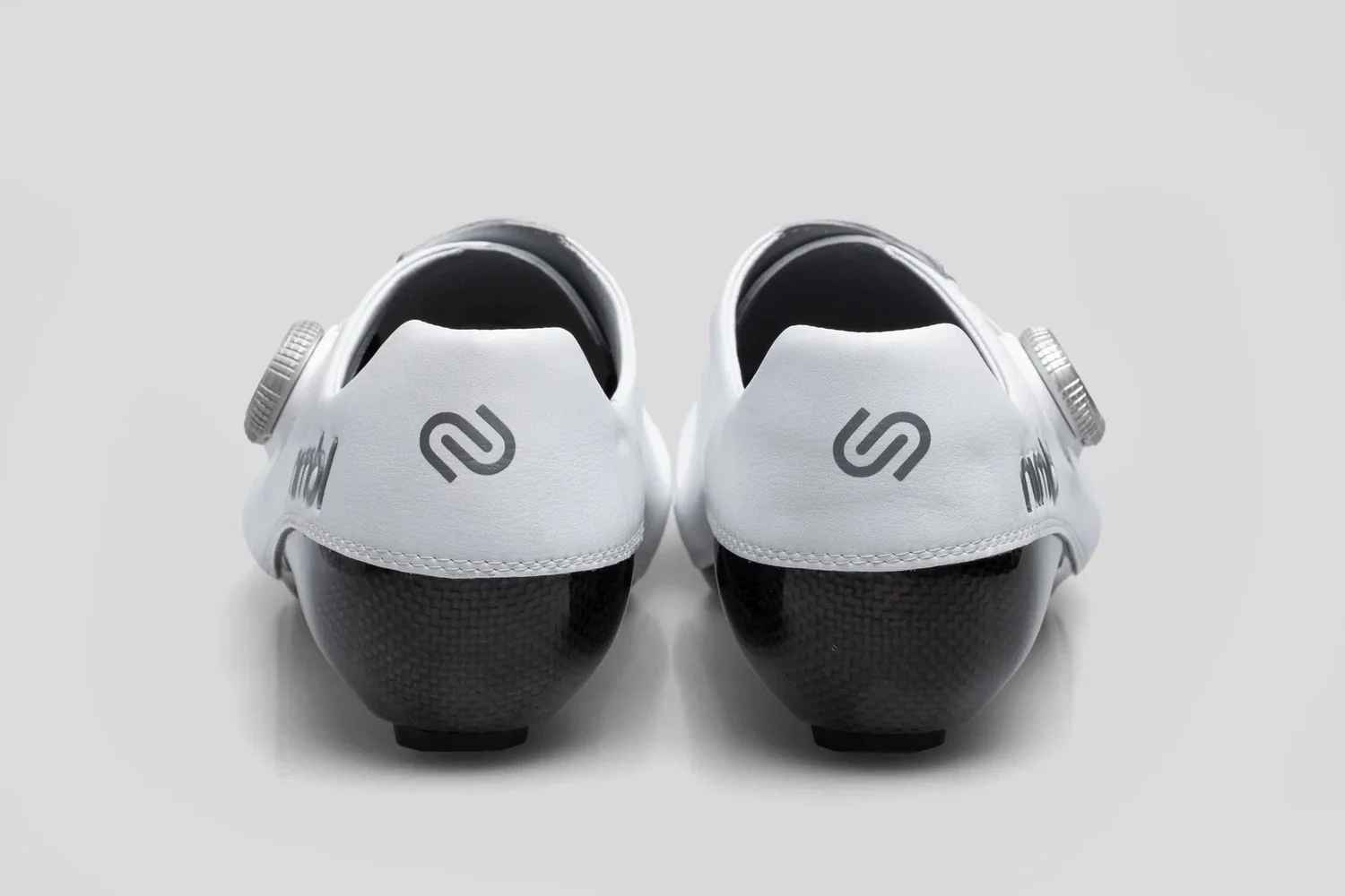 NIMBL Road Cycling Shoes Exceed Ultimate Glide - White/Silver - Image 3