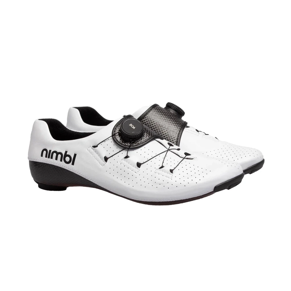 NIMBL Road Cycling Shoes Feat Ultimate - White - Image 3