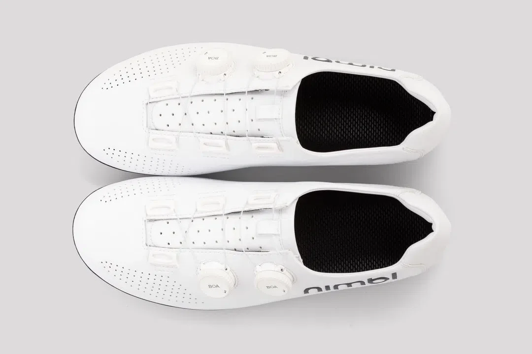NIMBL Road Cycling Shoes Exceed - All White - Image 5