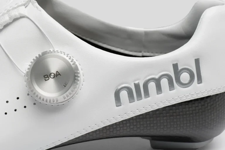 NIMBL Road Cycling Shoes Ultimate Exceed Glide 2026 - White/Silver - Image 6