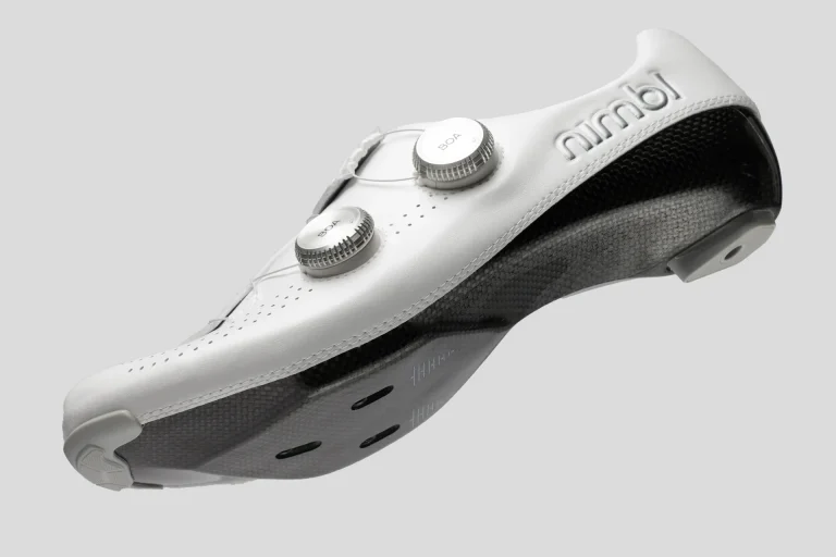 NIMBL Road Cycling Shoes Ultimate Exceed Glide 2026 - White/Silver - Image 8