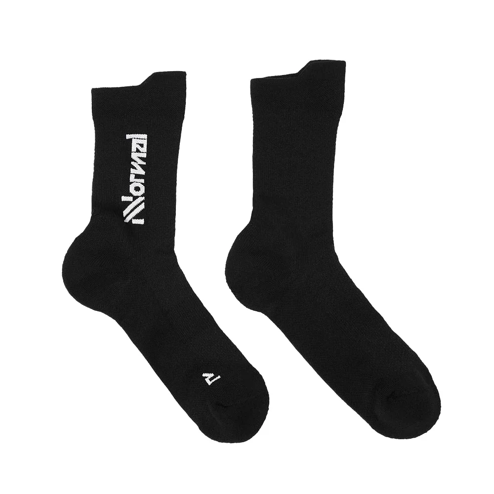 NNORMAL Running Merino Socks - Black