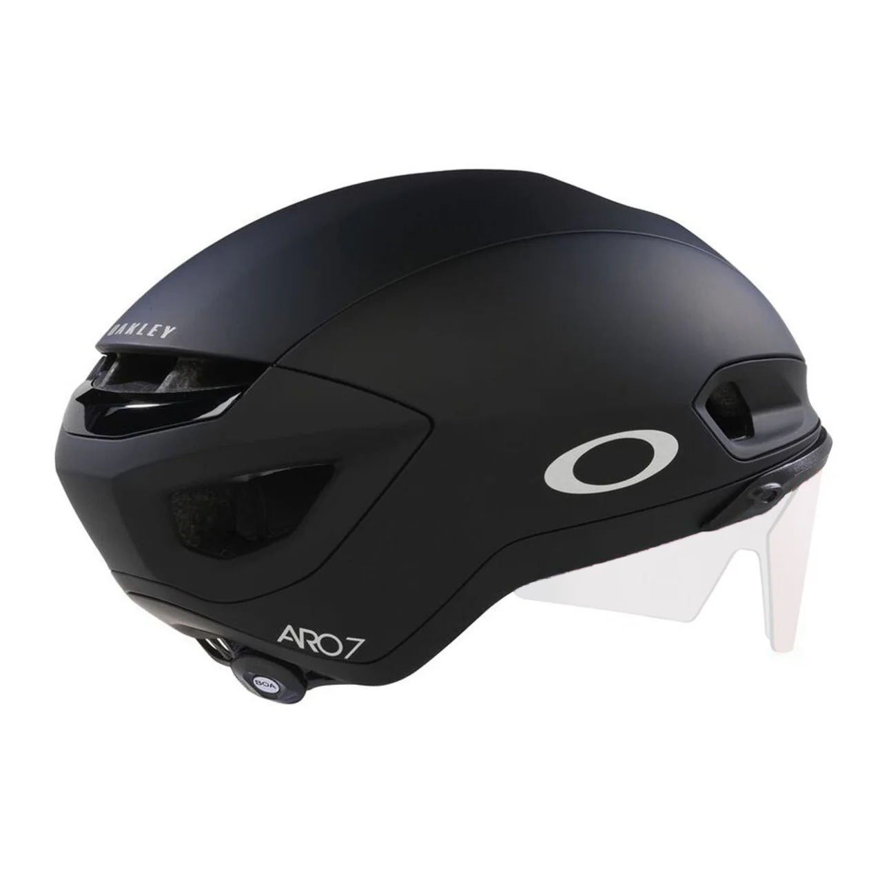 OAKLEY Aro7 Road Helmet - Matte Black/Prizm Road Iridium - Image 3