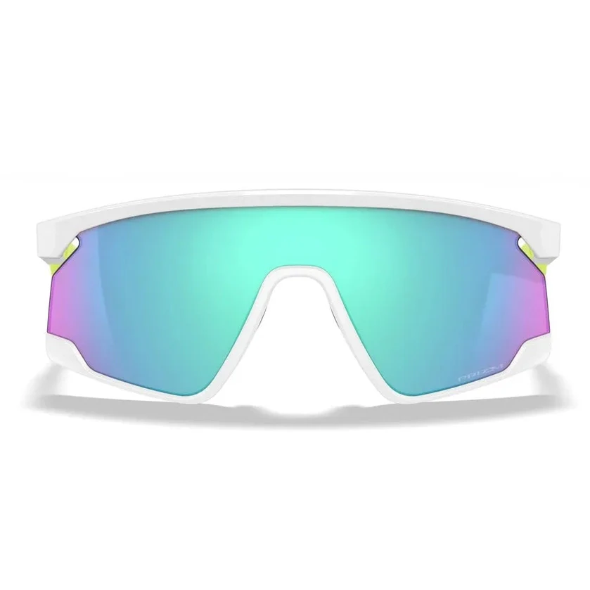 OAKLEY Custom By Velodrom Bxtr Eyewear - Matte White Prizm Sapphire - Image 4