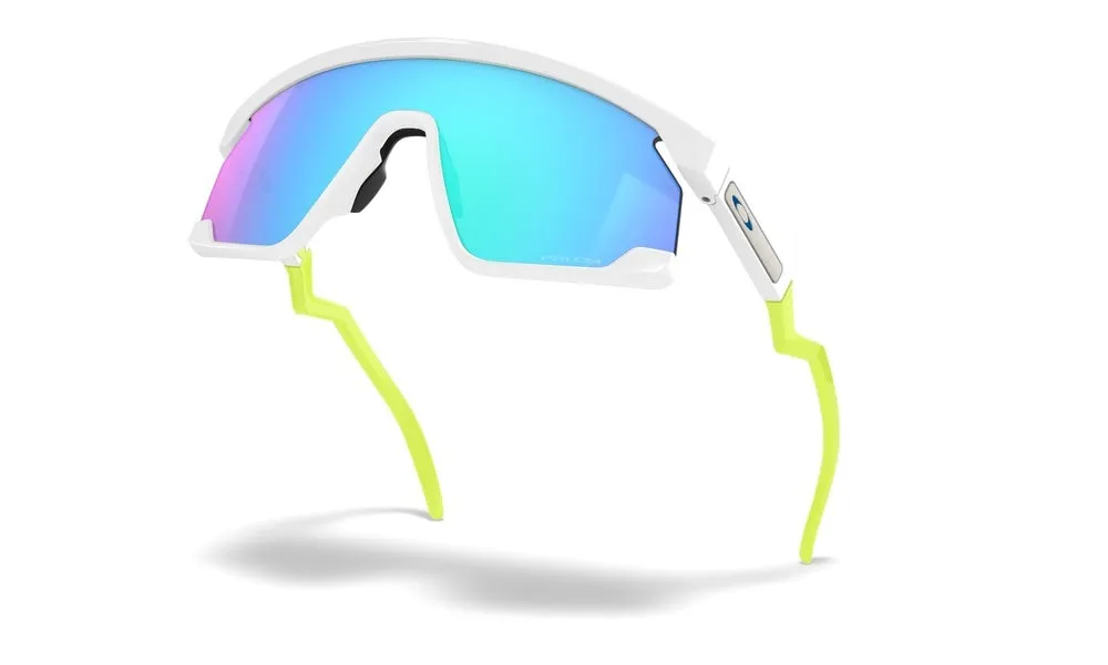 OAKLEY Custom By Velodrom Bxtr Eyewear - Matte White Prizm Sapphire - Image 5