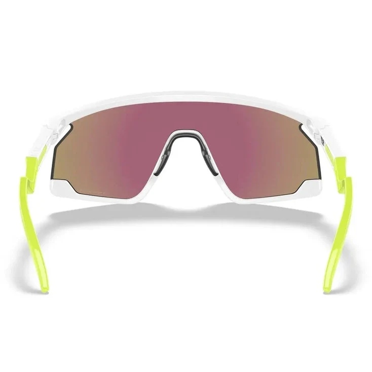 OAKLEY Custom By Velodrom Bxtr Eyewear - Matte White Prizm Sapphire - Image 6
