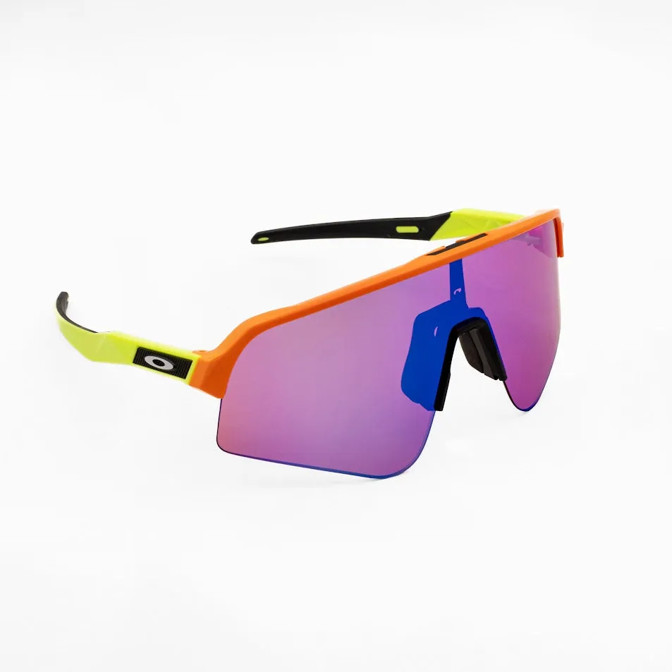 OAKLEY Custom By Velodrom Sutro Lite Sweep - Orange/Fluor/Blue - Image 3