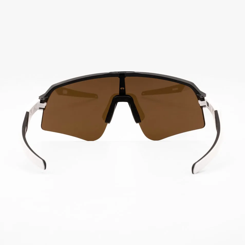 OAKLEY Custom By Velodrom Sutro Lite Sweep - White/Black/Gold - Image 3