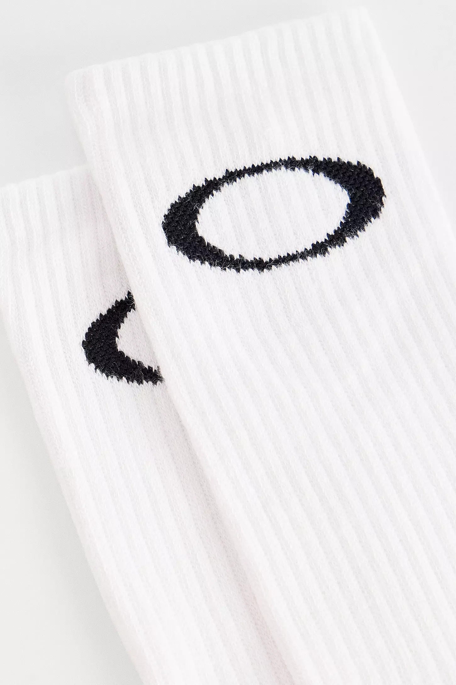OAKLEY ELLIPSE CREW SOCKS PACK 3 - White - Image 2
