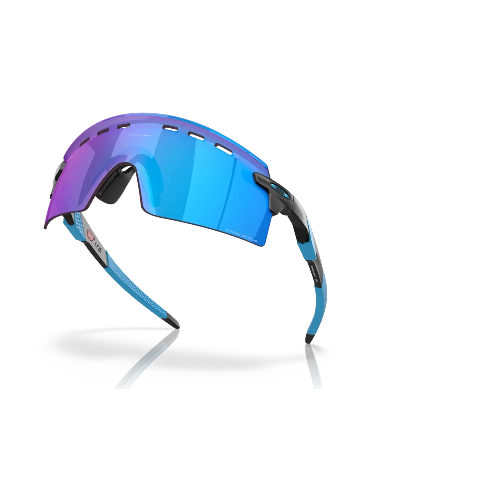 OAKLEY Encoder Strike Vented Eyewear - Matte Black Prizm Sapphire - Image 4