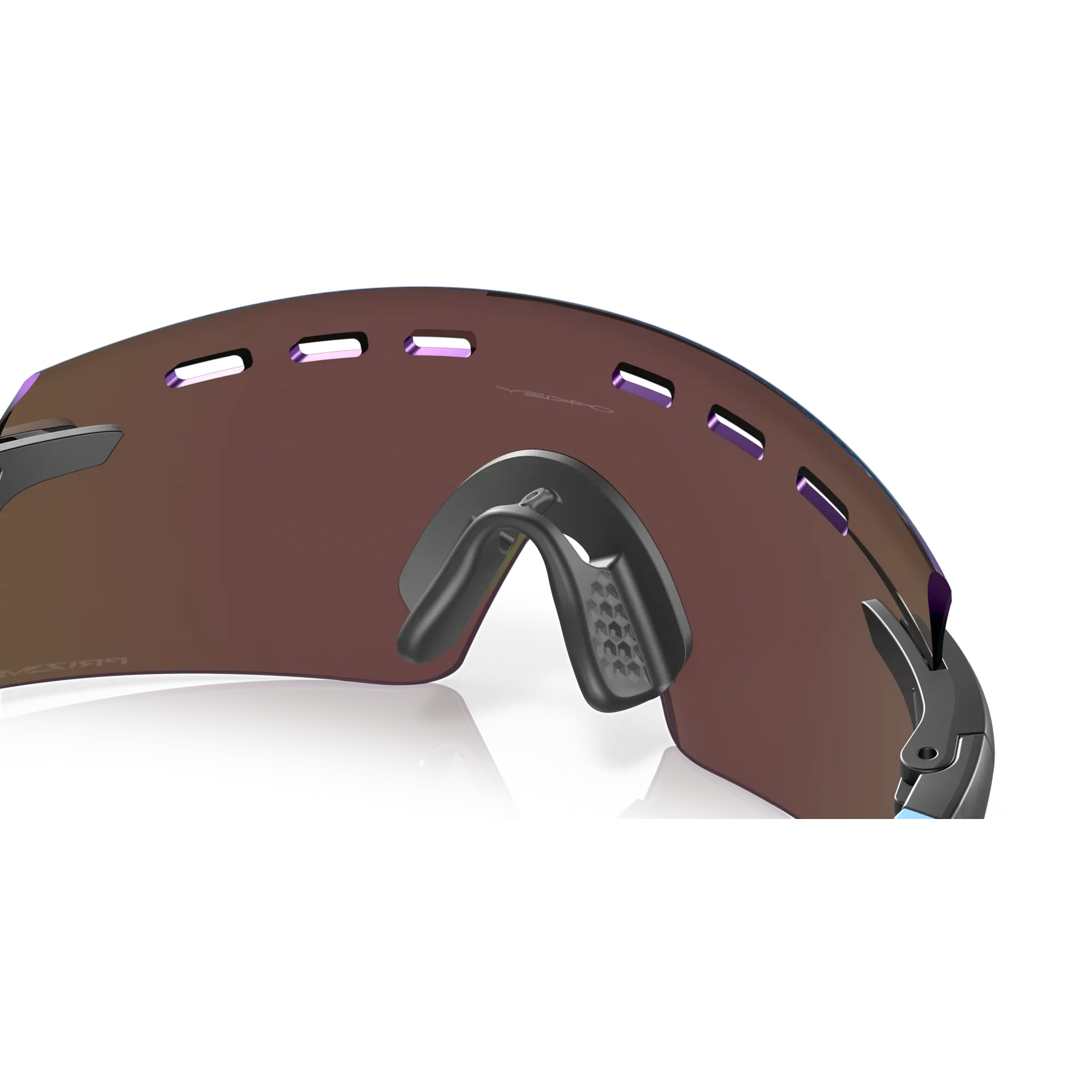 OAKLEY Encoder Strike Vented Eyewear - Matte Black Prizm Sapphire - Image 7
