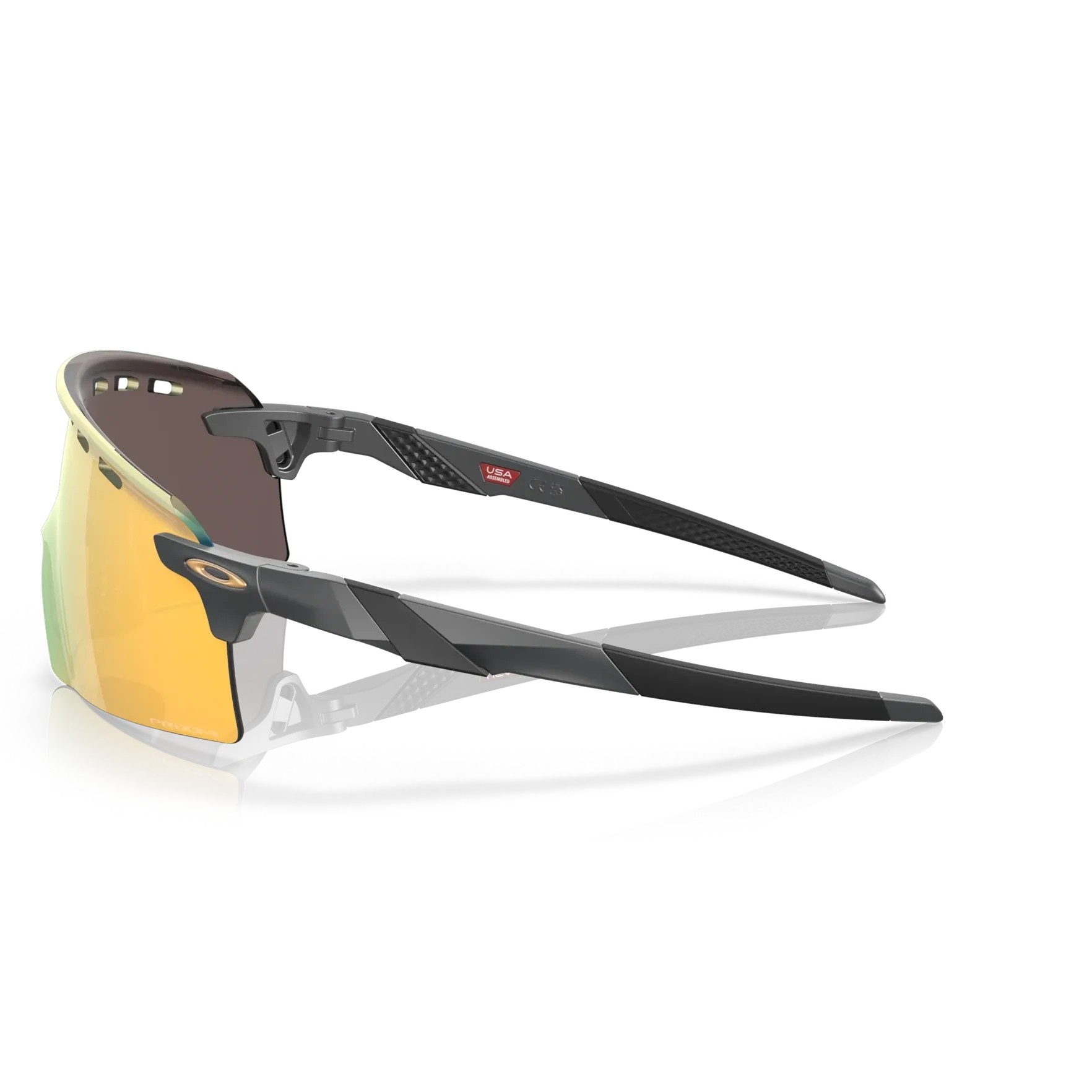 OAKLEY Encoder Strike Vented Eyewear - Matte Carbon Prizm 24K - Image 3