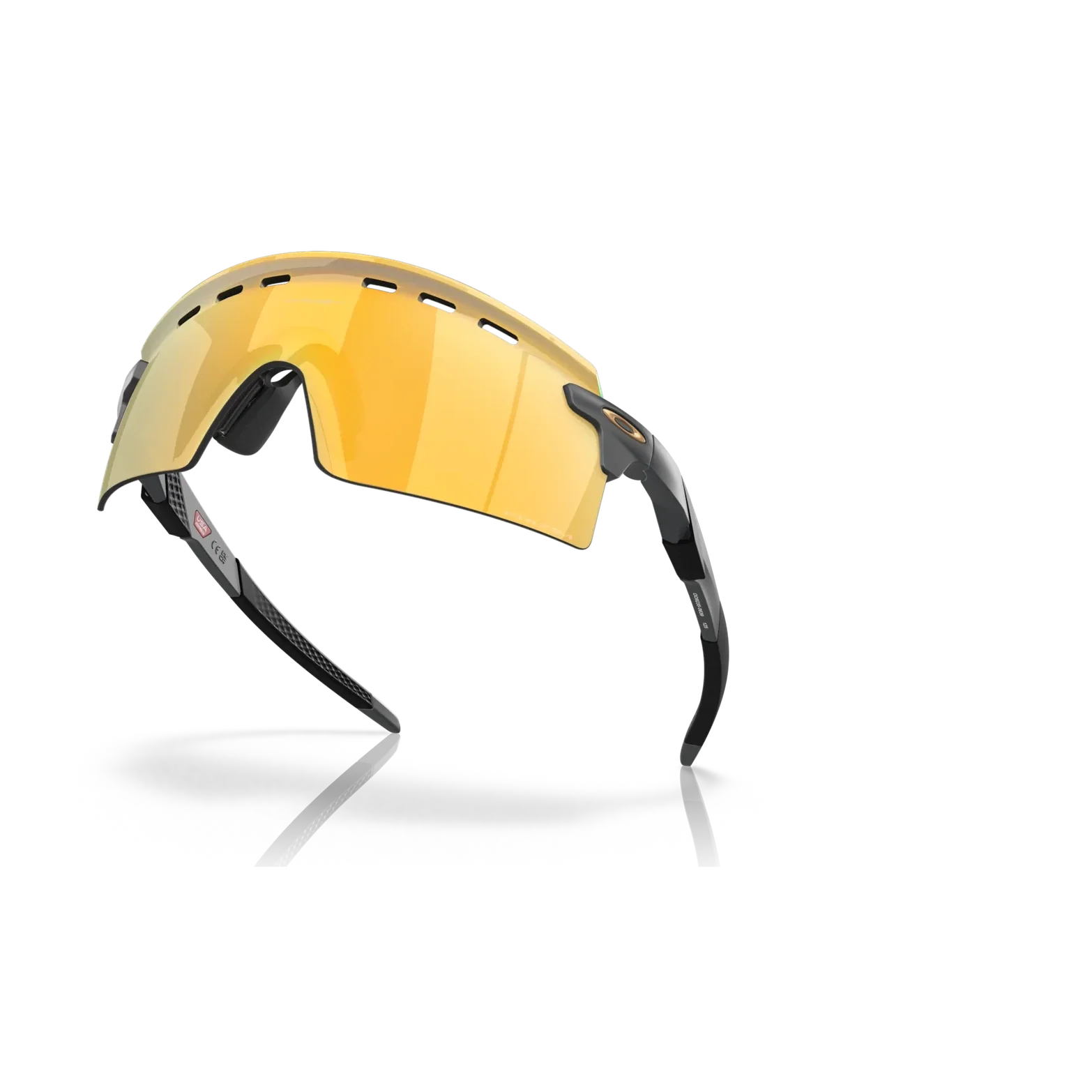 OAKLEY Encoder Strike Vented Eyewear - Matte Carbon Prizm 24K - Image 4