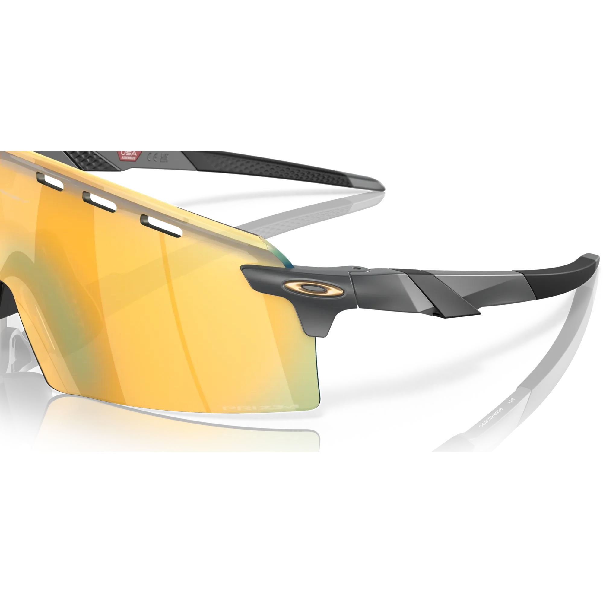 OAKLEY Encoder Strike Vented Eyewear - Matte Carbon Prizm 24K - Image 5