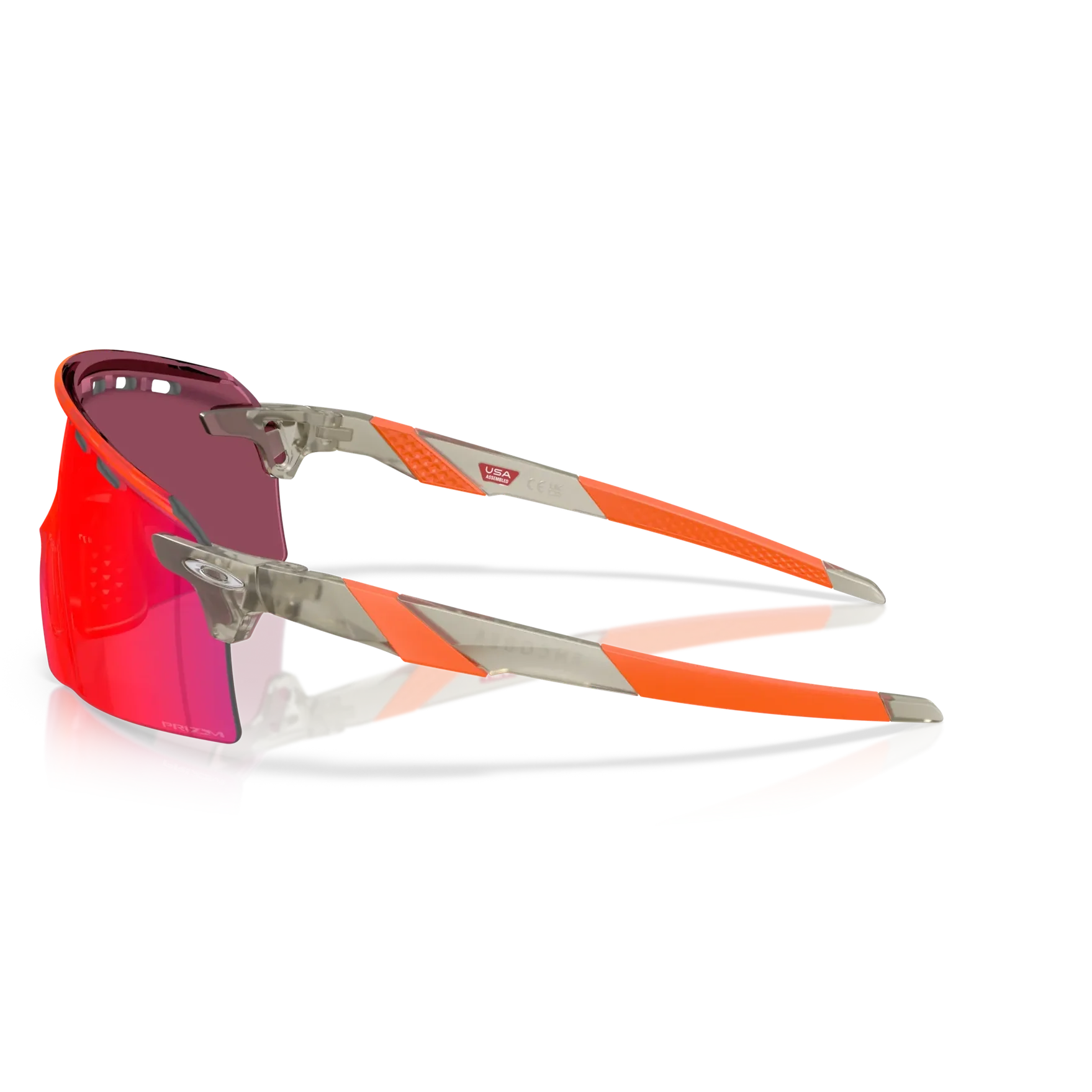 OAKLEY Encoder Strike Vented Eyewear - Matte Grey Ink Prizm Road - Image 2