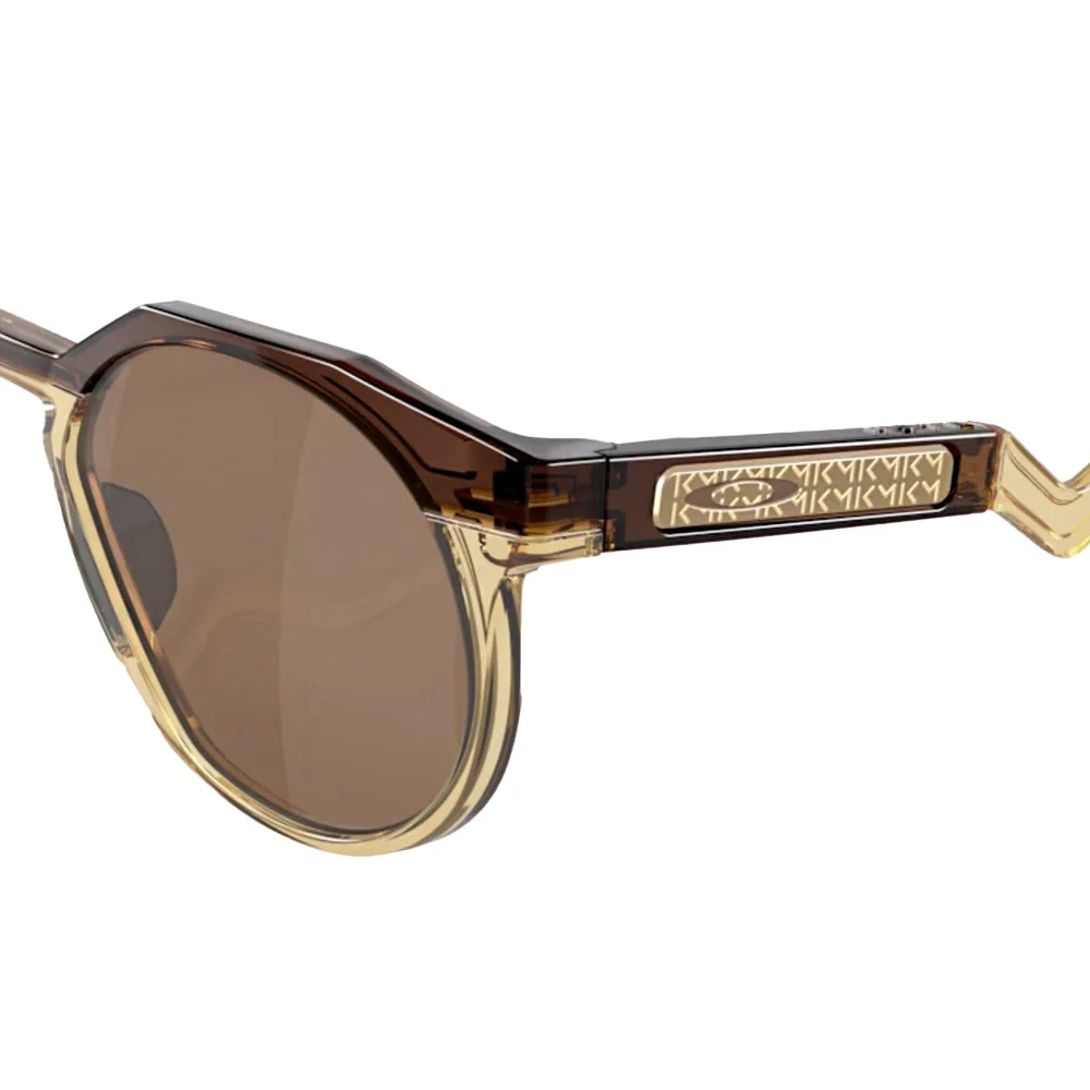 OAKLEY Hstn Eyewear Kylian Mbappe Edition - Prizm Dark Amber/Light Curry - Image 4