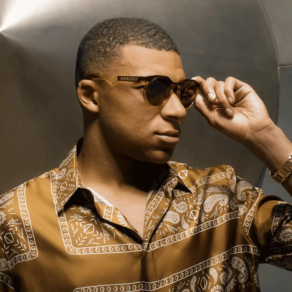 OAKLEY Hstn Eyewear Kylian Mbappe Edition - Prizm Dark Amber/Light Curry - Image 5