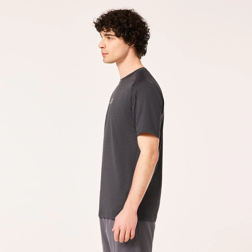 OAKLEY O Fit RC SS Tee - Black/Gray Heather - Image 3