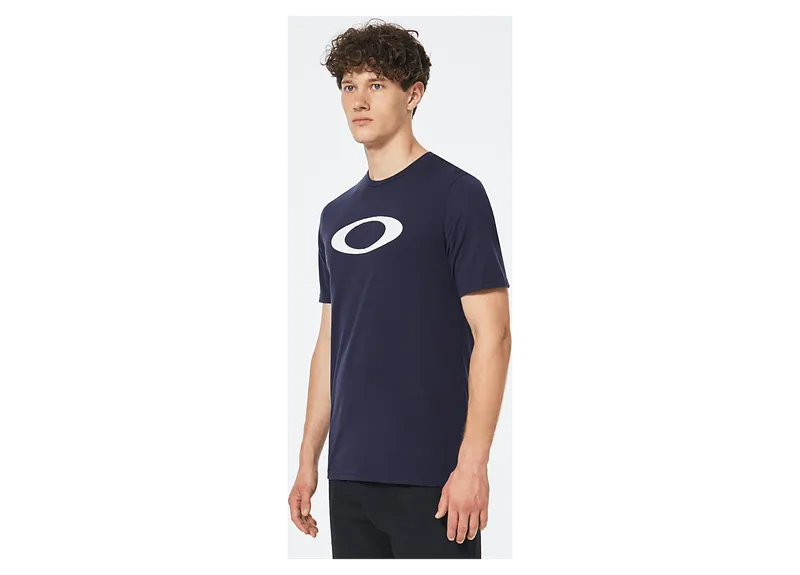 OAKLEY OBold Ellipse Tshirt - Team Navy - Image 3