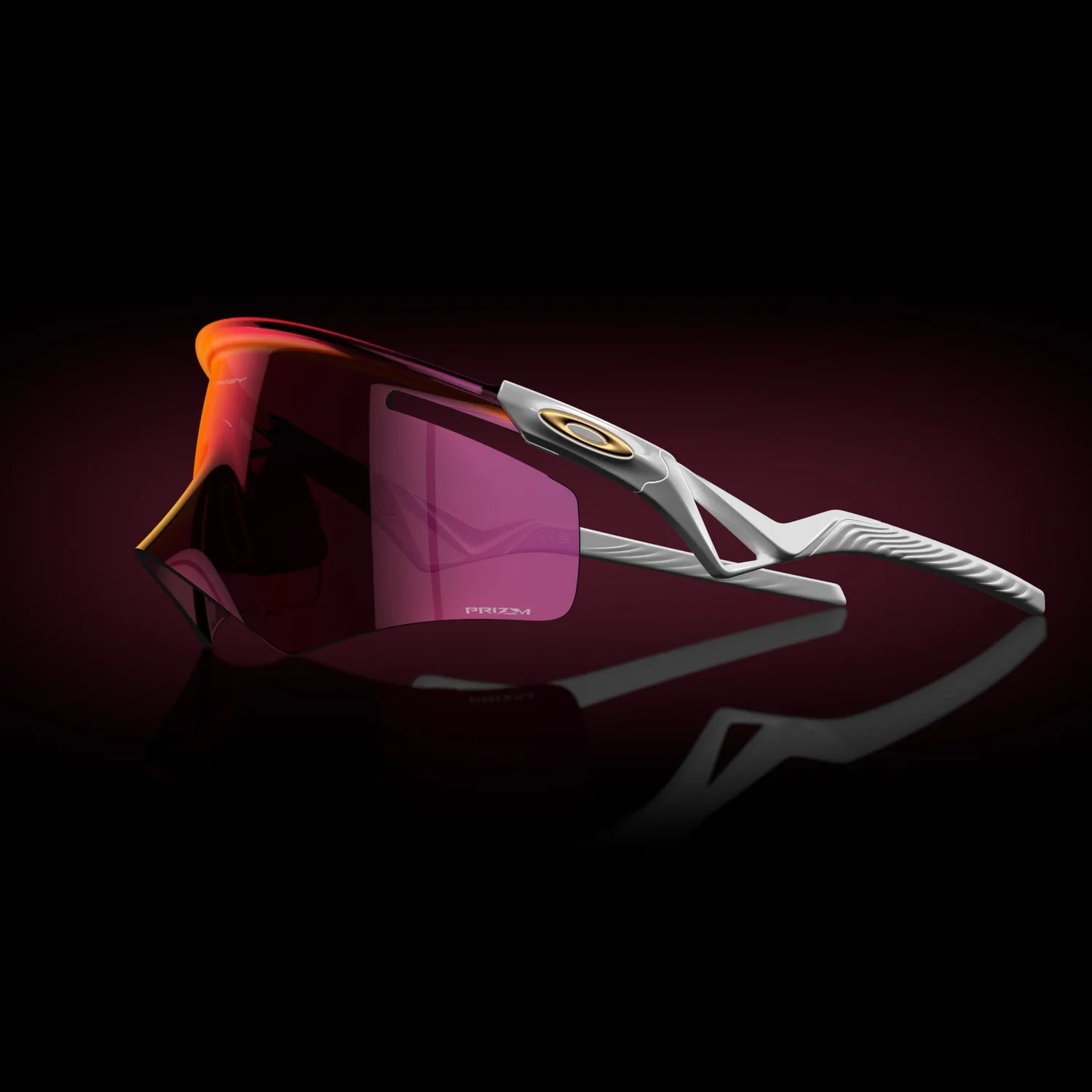 OAKLEY QNTM Kato Eyewear - White Prizm Road - Image 3