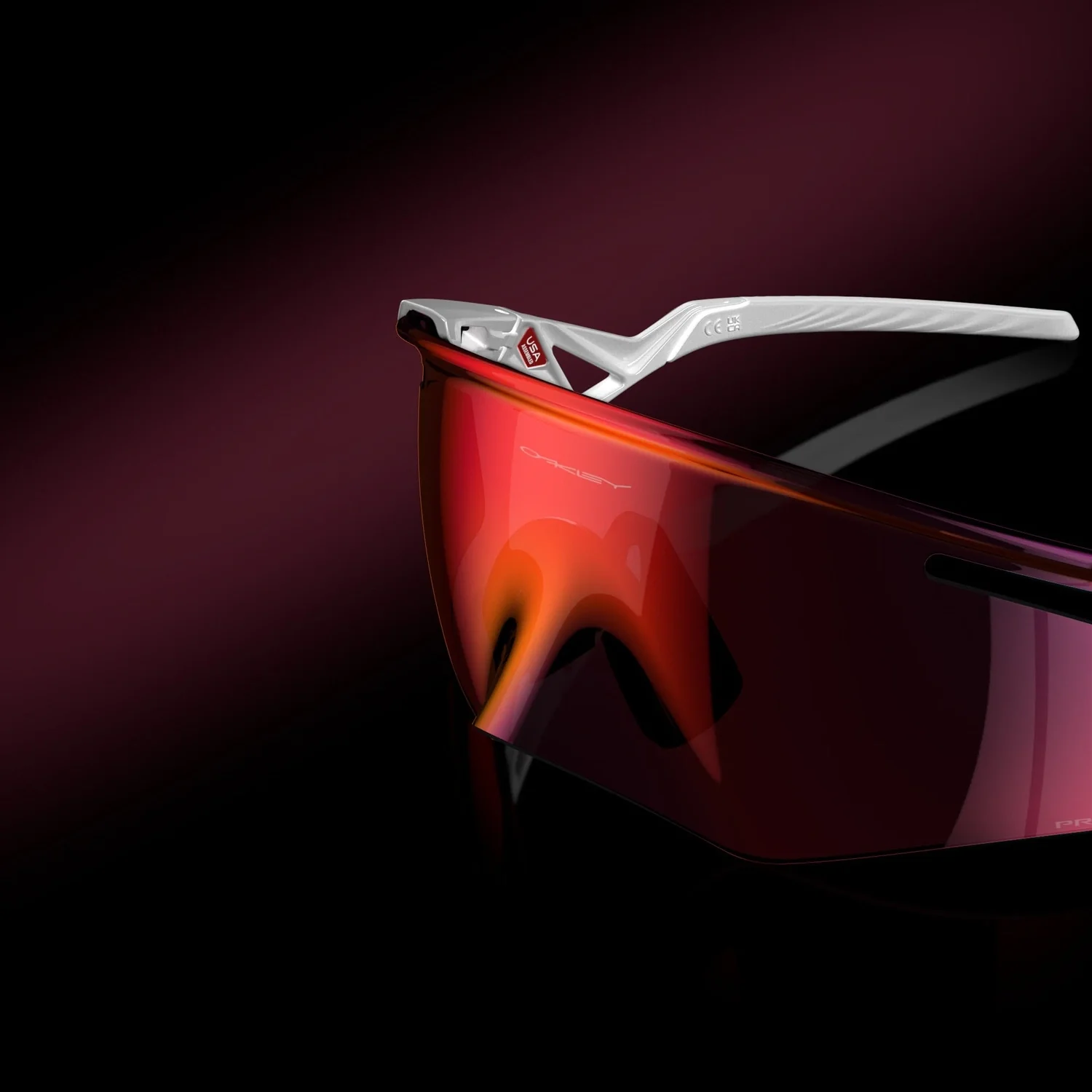 OAKLEY QNTM Kato Eyewear - White Prizm Road - Image 4