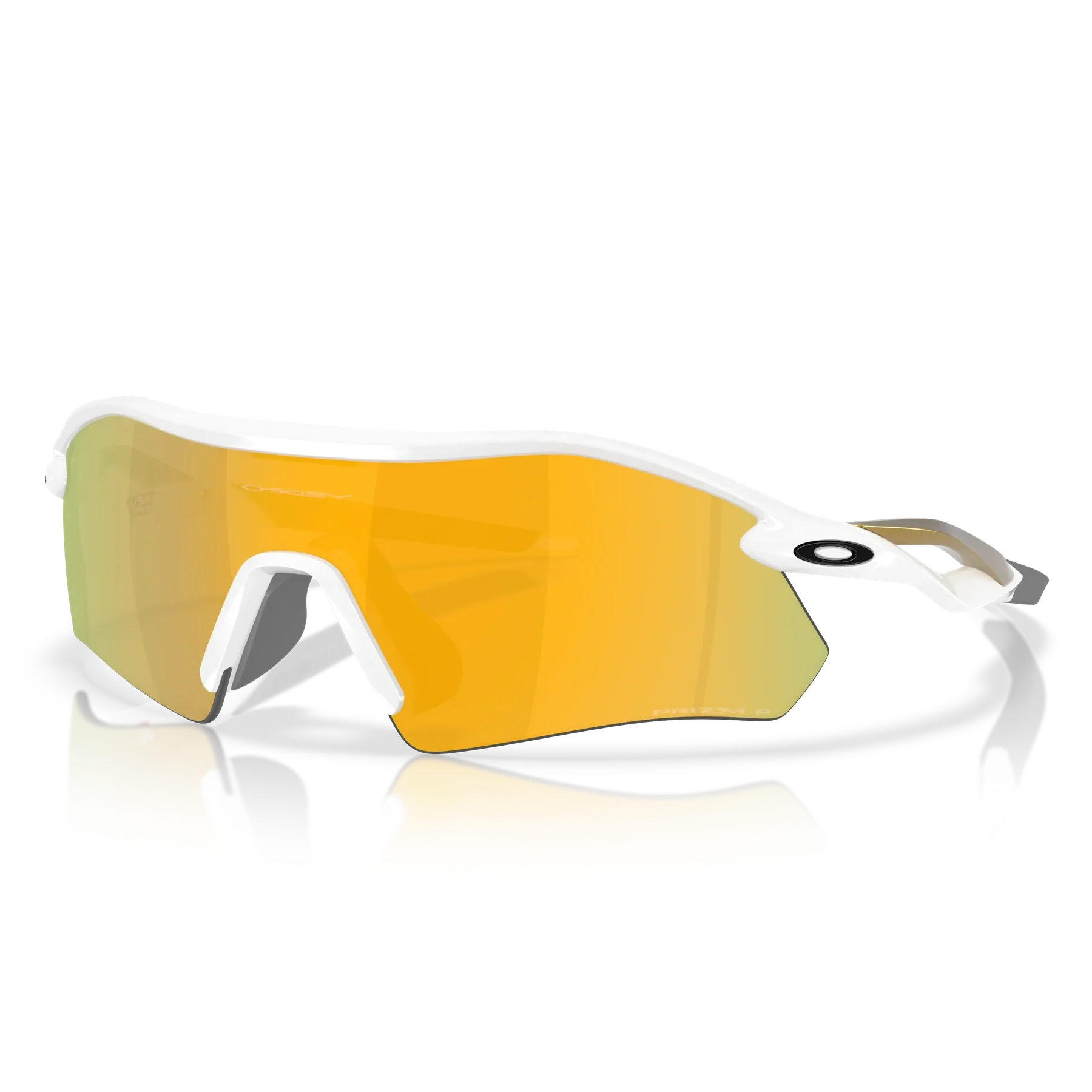 OAKLEY Radar Plate Eyewear - Polished White Prizm 24K Polarized - Image 3